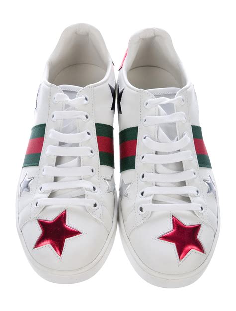 gucci aces with stars|gucci ace sneakers women.